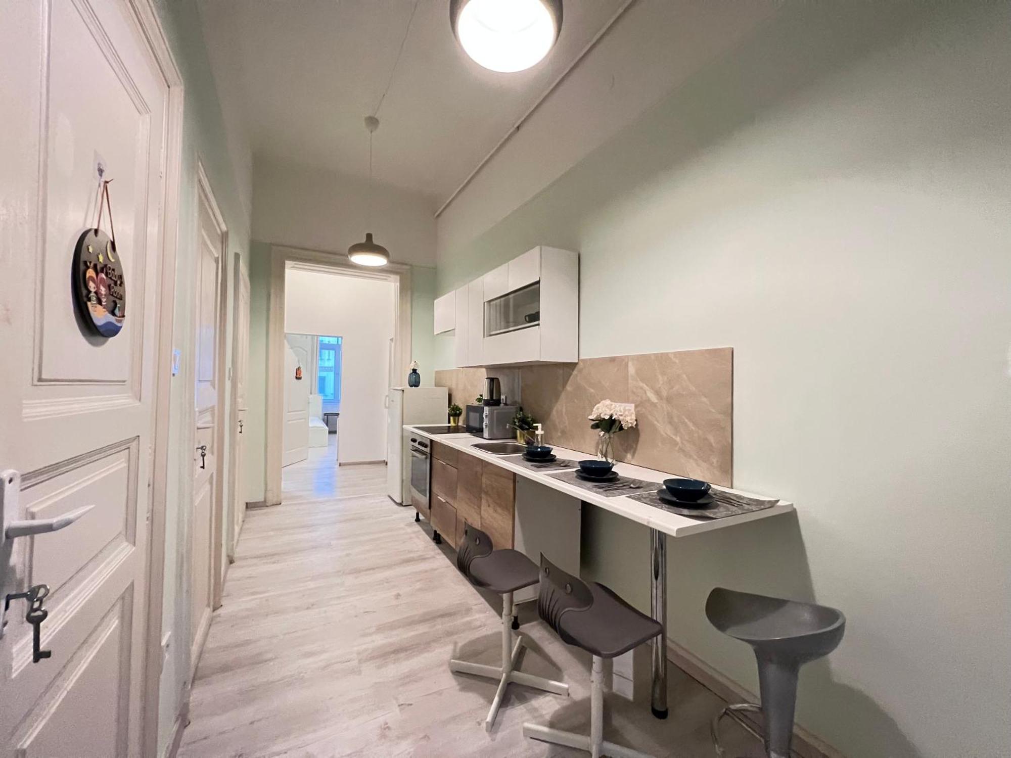 Baross Apartment With Convenience And Style Budapest Bagian luar foto